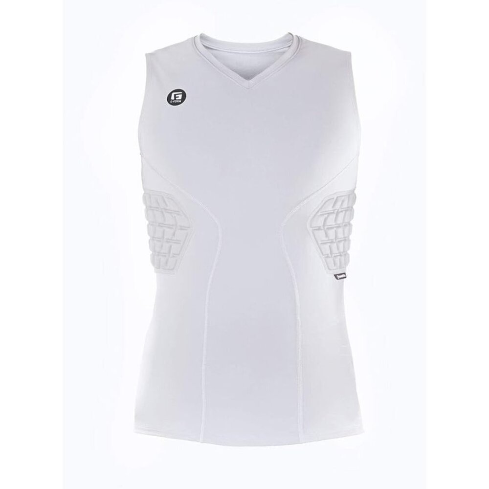 G-Form Padded Compression Tank Shirt Men's Large Base Layer Football‎ Protection